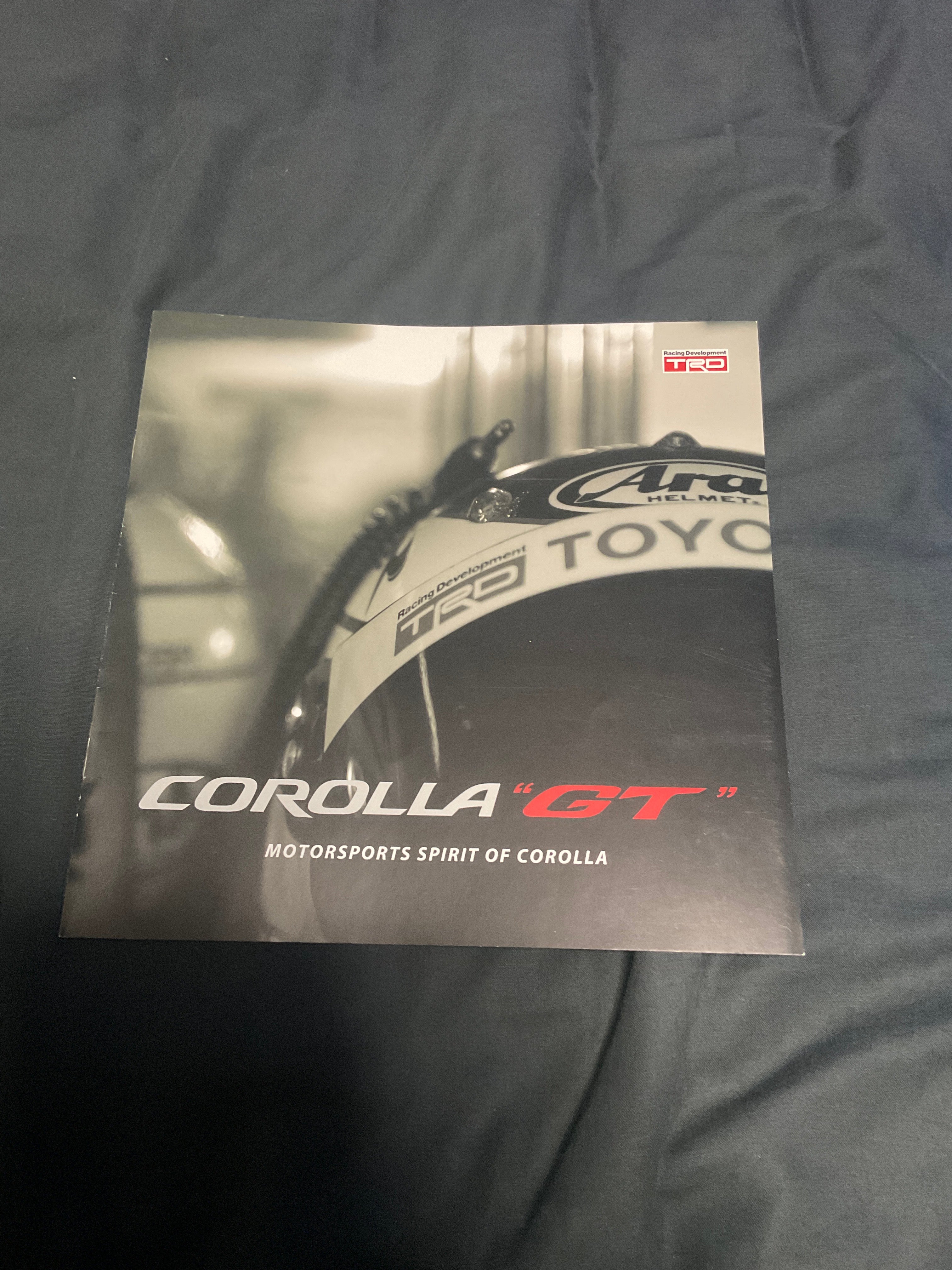 Toyota Corolla GT TRD Brochure