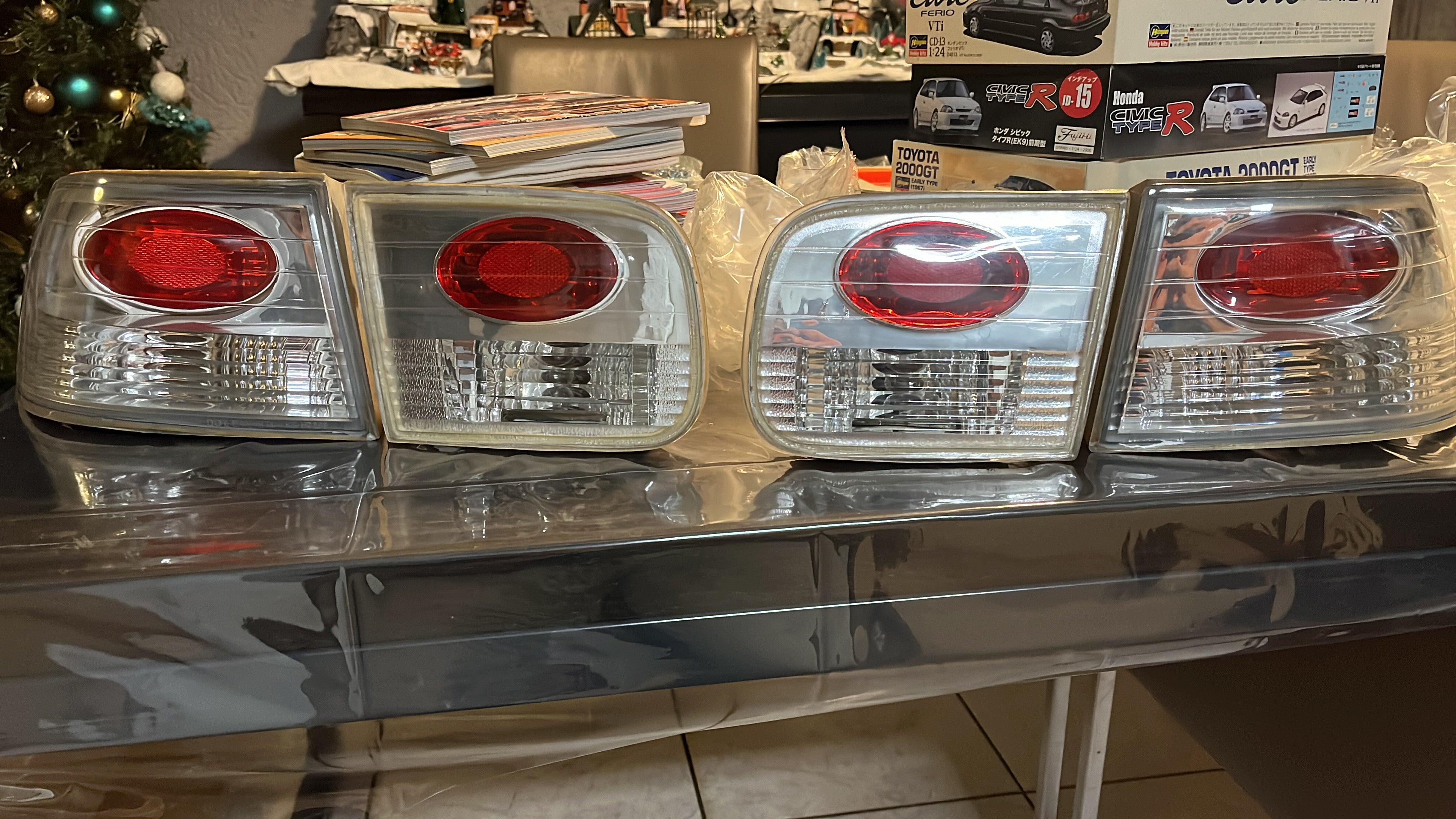 Honda civic eg clear sonar taillights