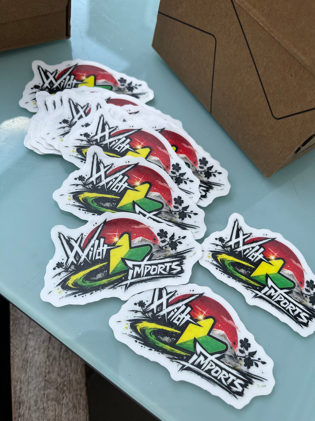 Wildt Imports Car Sticker