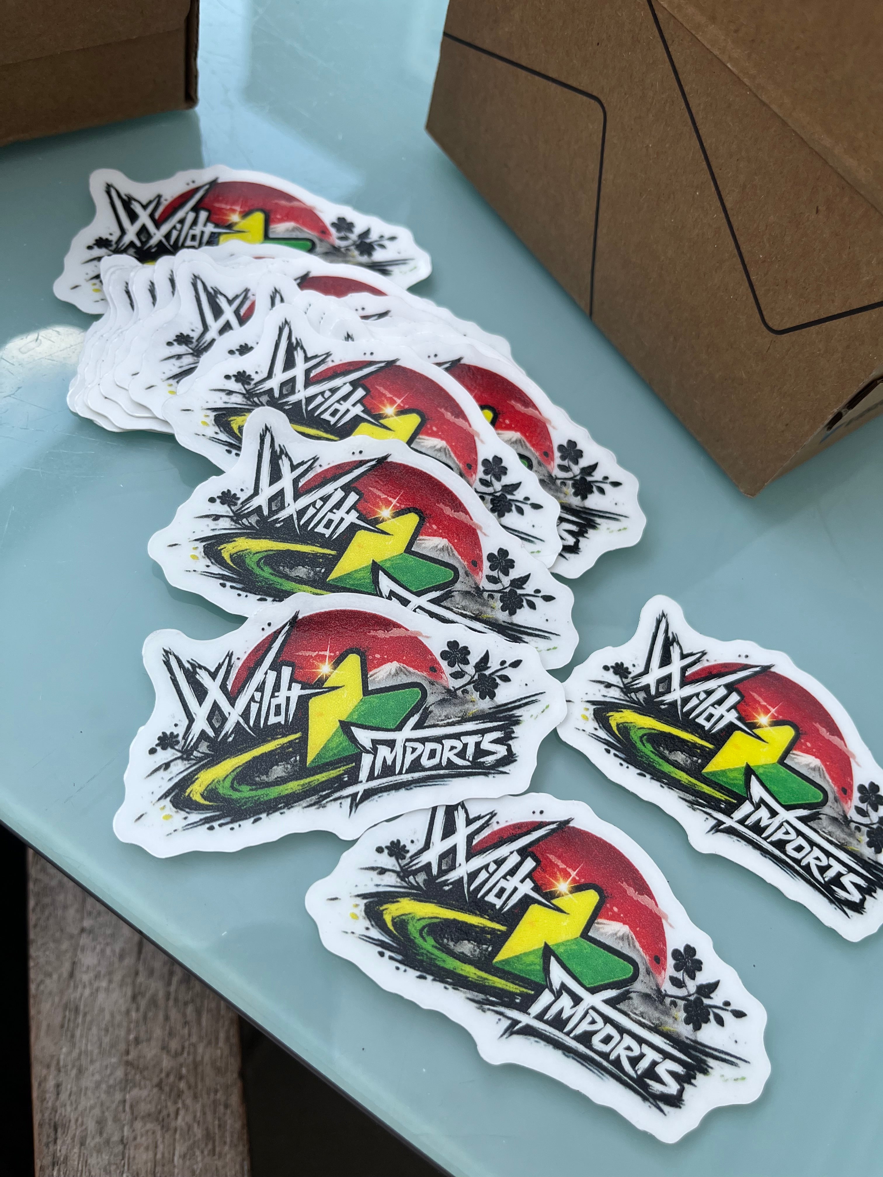 Wildt Imports Car Sticker