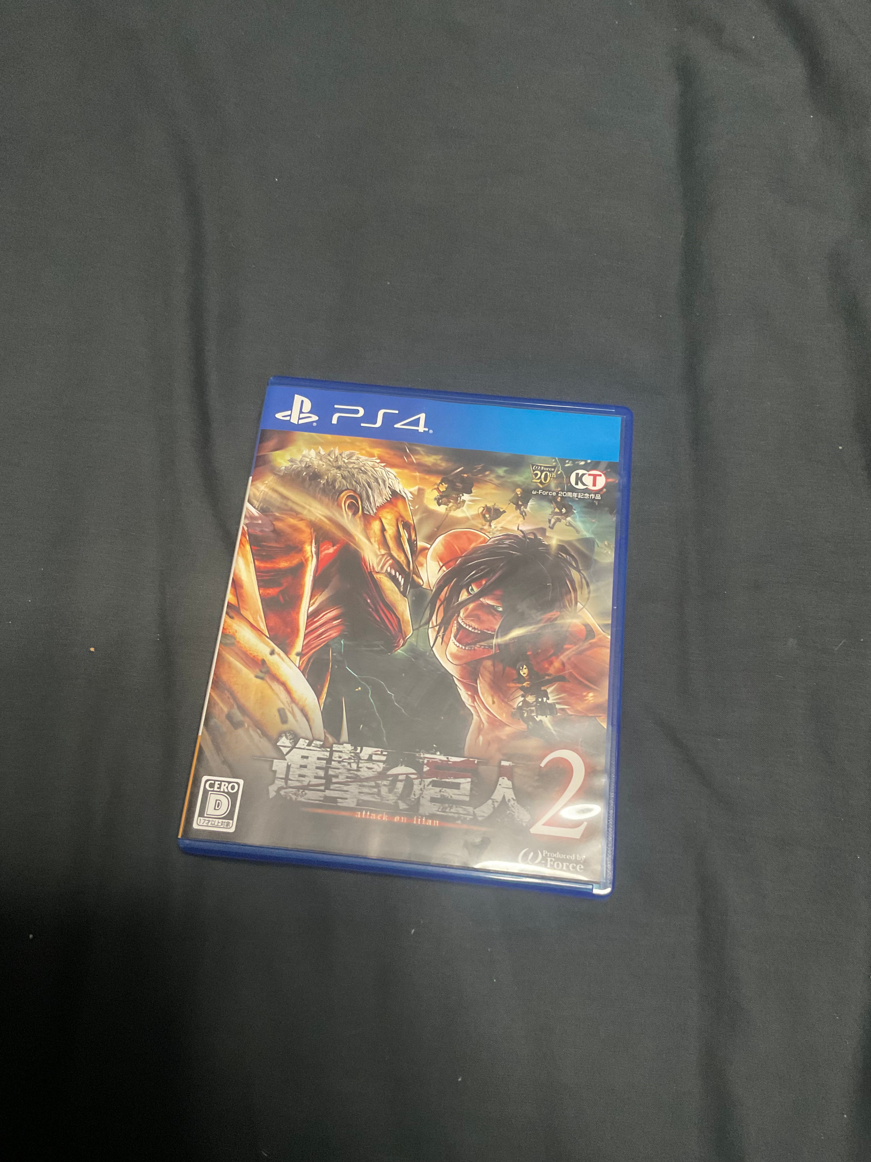 Attack on titan 2 PS4