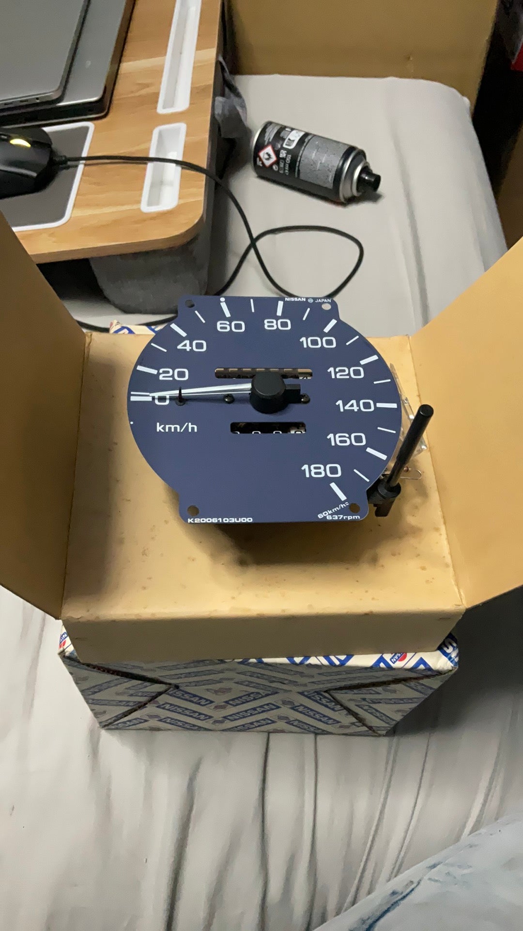 Nissan Skyline R32 NOS OEM speedometer