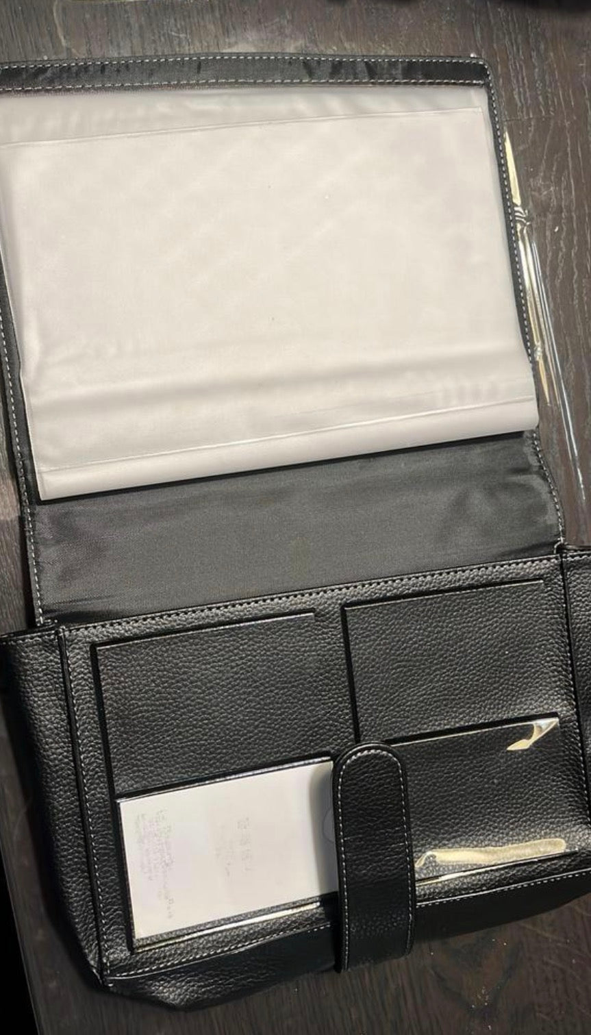 Mazda Leather car paper holder