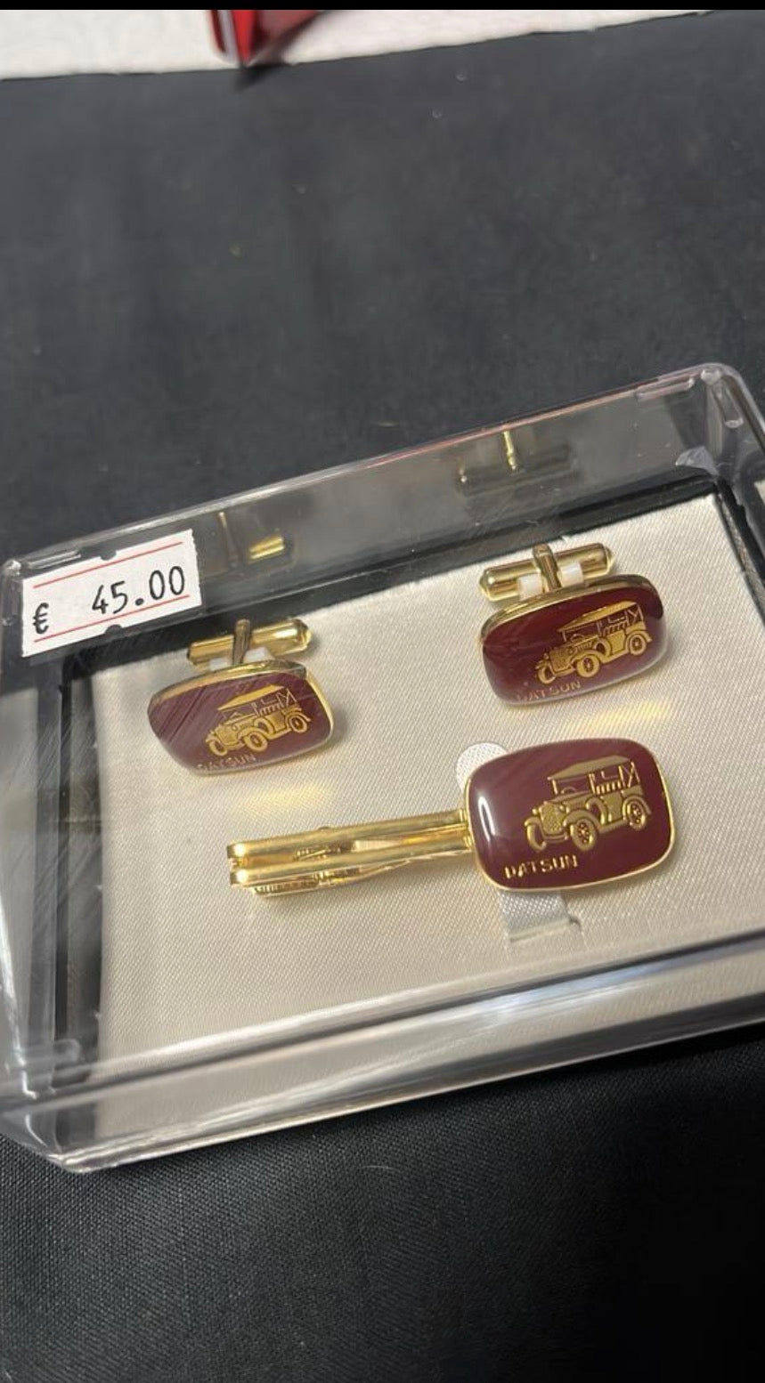 Datsun Gold cufflinks