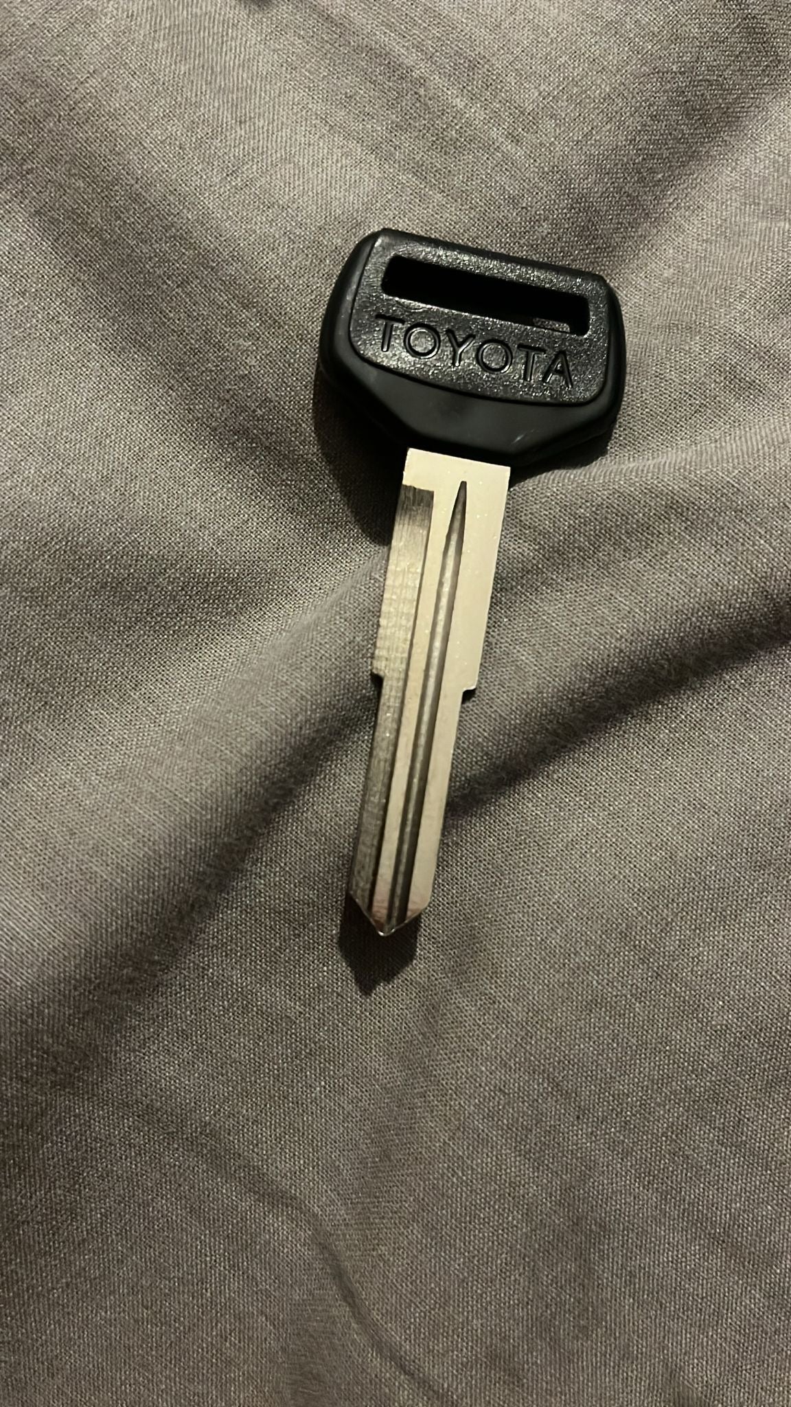 Toyota Blank key (plastic)